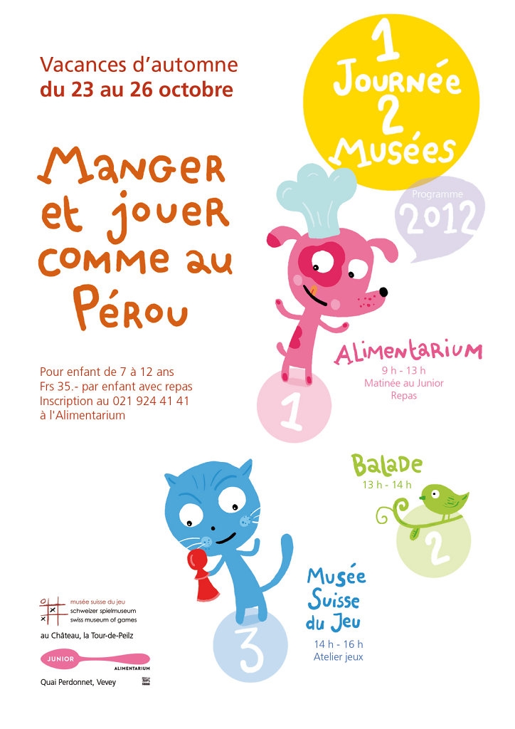 Flyer "1 journée, 2 musées" 2013